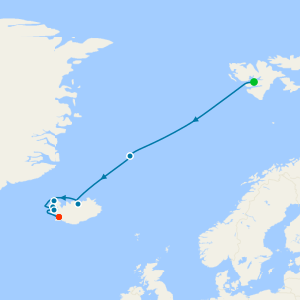 Svalbard & Iceland from Longyearbyen to Reykjavik