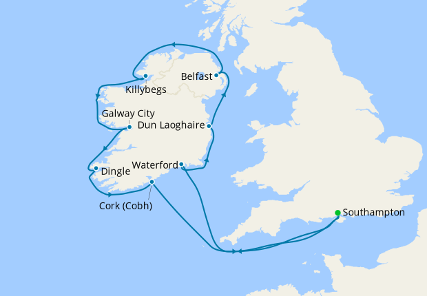 british isles cruises 2023 from southampton