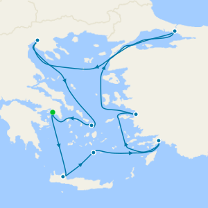 Eastern Mediterranean - Athens Roundtrip
