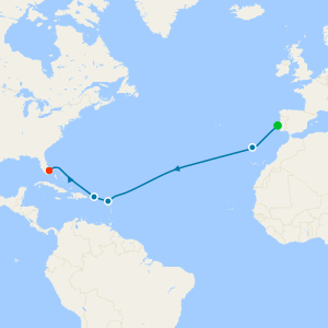 Transoceanic from Lisbon to Fort Lauderdale