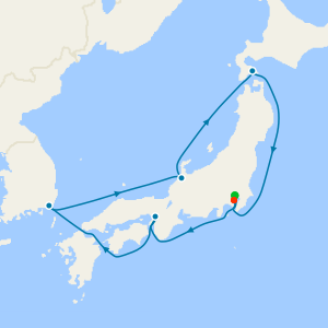 Japan from Tokyo to Tokyo (Yokohama)