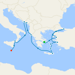 Eastern Mediterranean Marvels from Athens to Valletta