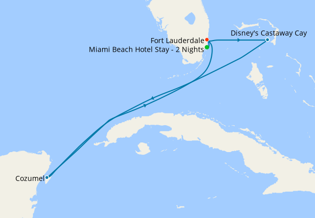 Very Merrytime Western Caribbean Cruise from Fort Lauderdale with Miami ...