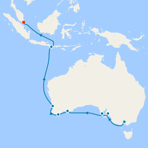 Melbourne Stay, Great Ocean Road & Australian Voyage to Singapore