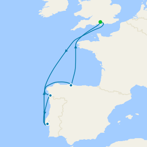 Atlantic Coast & Iberia from Southampton