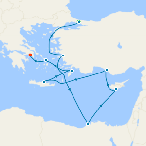 Greece, Turkey & Egypt from Istanbul with Stay