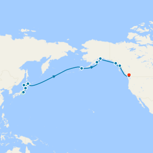 Tokyo Stay & Northwest Passage to Vancouver