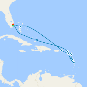Southern Caribbean Wayfarer from Ft. Lauderdale with Miami Beach Stay