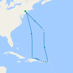 Caribbean with Puerto Rico & Dominican Republic from New York