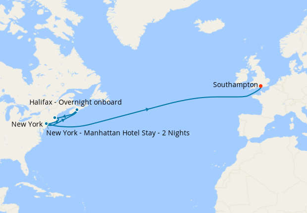 Transatlantic Crossing New England Canada From New York With Stay   313146 