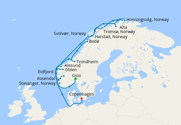 Norway Intensive from Oslo, Azamara Cruises, 13th July 2024 – Planet Cruise