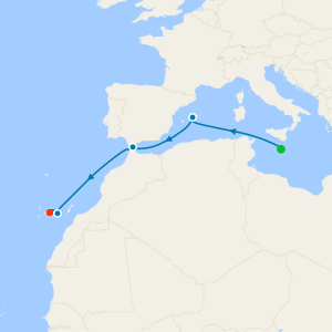 Canary Islands from Malta