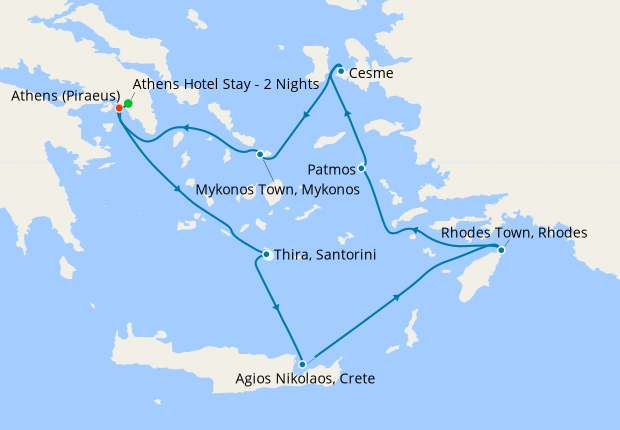 Greece Intensive from Athens with Stay