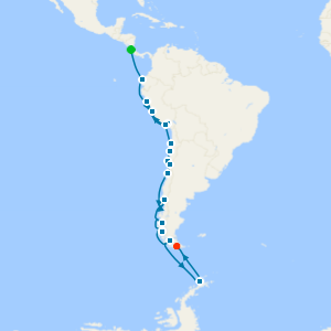 South America's Humboldt Route & Antarctica from Puntarenas