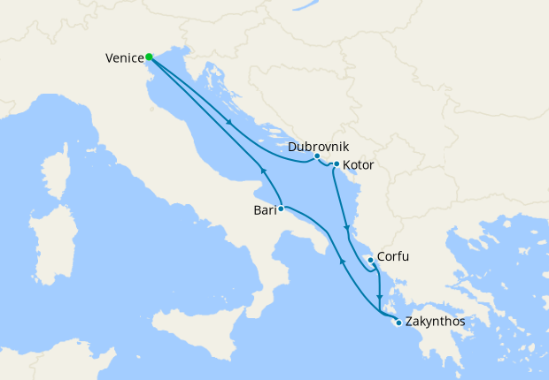 cruise italy and croatia 2024