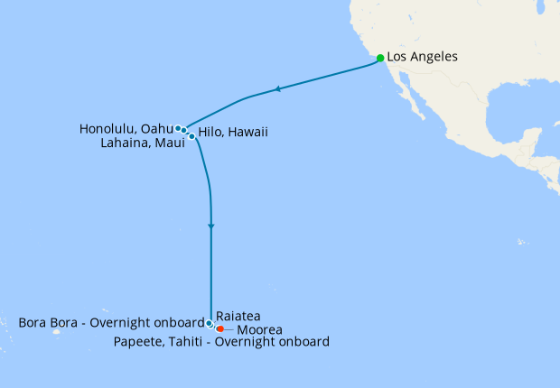 Tahitian & Hawaiian Hues from Los Angeles