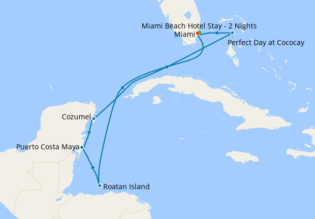 Western Caribbean Perfect Day From Miami With Stay Royal Caribbean   315040 