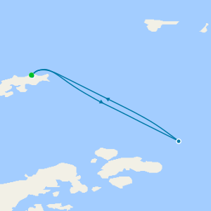 Antarctica - King George Island Roundtrip