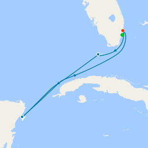 Key West & Mexico from Ft. Lauderdale with Miami Beach Stay