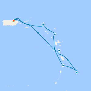 Southern Caribbean from San Juan with Stay