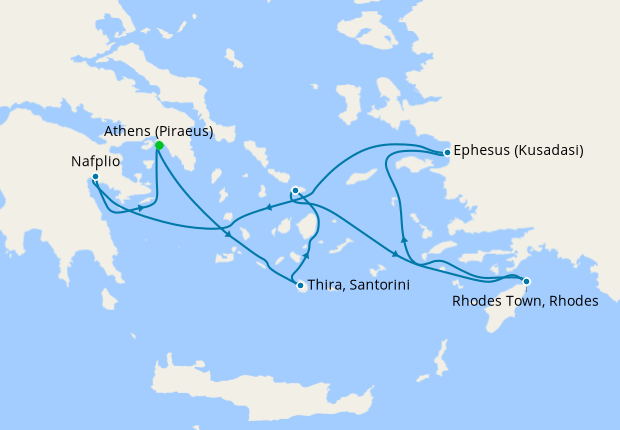 Best Of Greece From Athens Celebrity Cruises 3rd August 2024 Planet   316199 