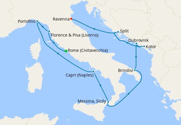 cruise italy and croatia 2024