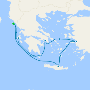 Aegean Shores from Corfu