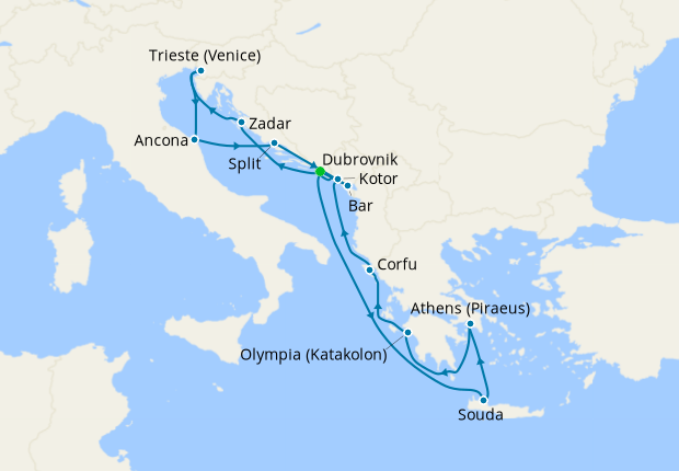 adriatic cruises 2024 tui