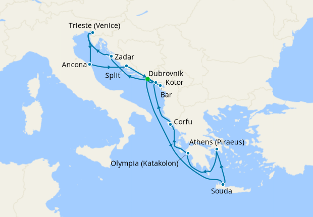 adriatic delights cruise tui