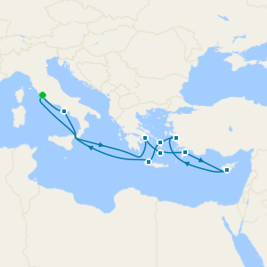 Greece, Cyprus & Turkey from Rome