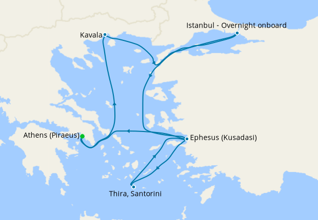 Greek Isles Turkey From Athens Royal Caribbean 24th June 2024   318062 