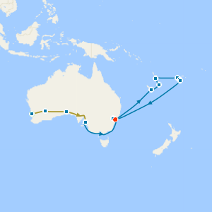 Indian Pacific Rail from Perth - Sydney & Explore Fiji & The South Pacific