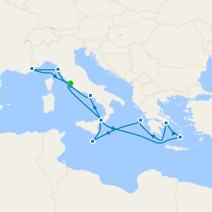 Greek Isles & Italy from Rome