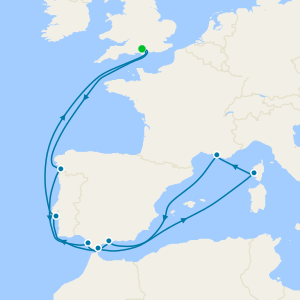 LOW DEPOSIT Mediterranean Explorer from Southampton