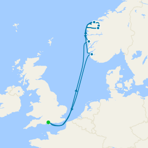 LOW DEPOSIT Norwegian Fjords from Southampton