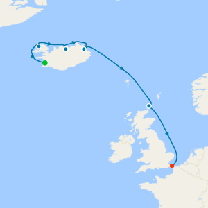 North Iceland Fjords from Reykjavik to Dover