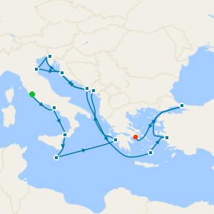 Adriatic & Aegean Explorer from Rome