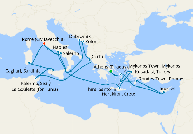 Adriatic & Holy Land Explorer from Athens