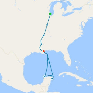 America's Music Cities & Western Caribbean from New Orleans with Stays
