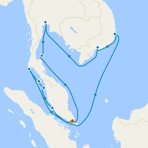 Singapore Stay, Malaysia, Koh Samui & Vietnam