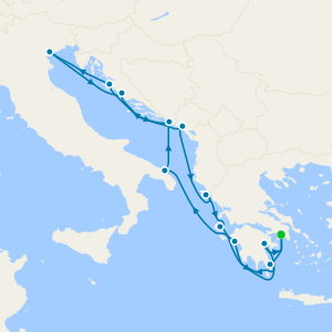 Treasures of the Adriatic - Athens Roundtrip