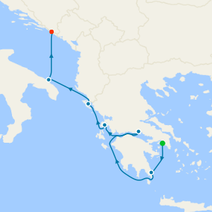 Greek Isles & Ephesus from Athens to Istanbul