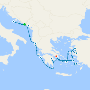 Balkan Jewels & Eastern Mediterranean from Dubrovnik to Haifa