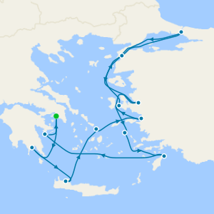 Greek Isles & Turquoise Coast - Athens Roundtrip