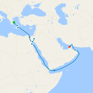 Holy Land, Egypt & Arabia from Athens to Dubai
