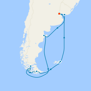 Antarctica & South America from Buenos Aires with Stay