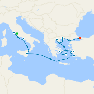 Legendary Pathways from Rome to Istanbul