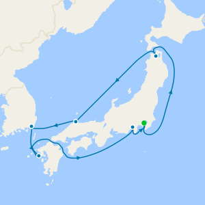 Japan Circumnavigation from Yokohama
