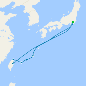 Japan Circumnavigation from Yokohama