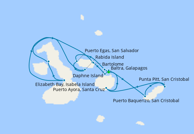 Galapagos Inner Loop Explorer with Quito Stays